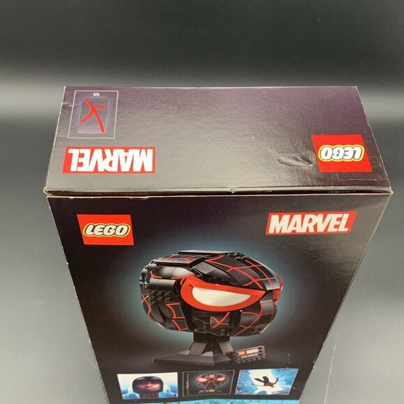 LEGO Marvel Miles Morales Mask 76329 Spider-Man Helmet 487 pcs New Sealed - Picture 7 of 7
